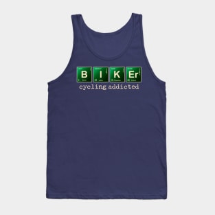 Cool Tees Club Cyclist Bike Science Graphic Biker T-Shirt Tank Top